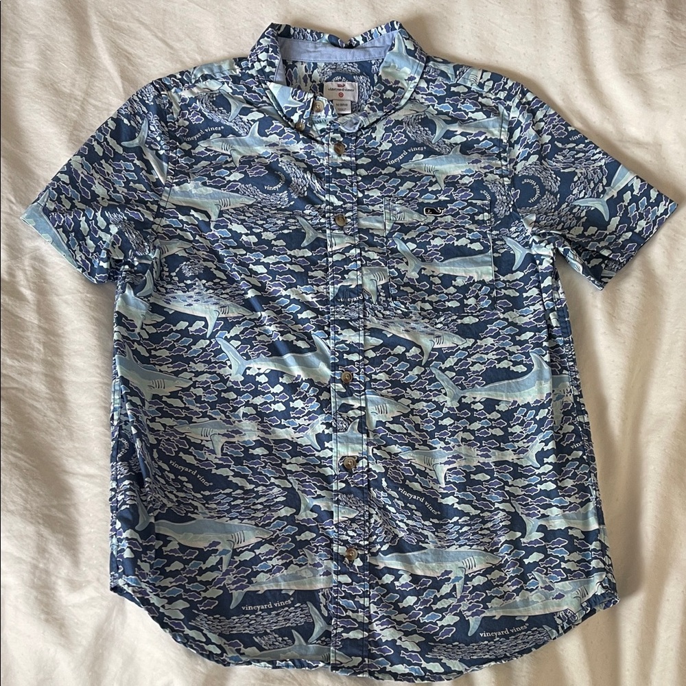 Vineyard Vines Boys Patterned Shirt